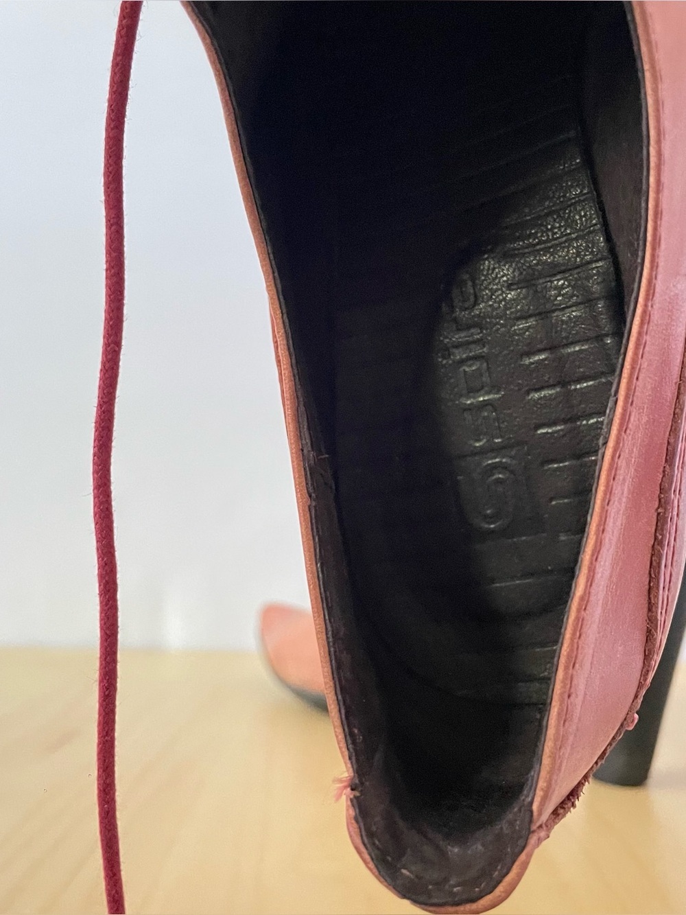 Spira Coral Leather Pointed-Toe Heels | EU 37 - Picture 8 of 9